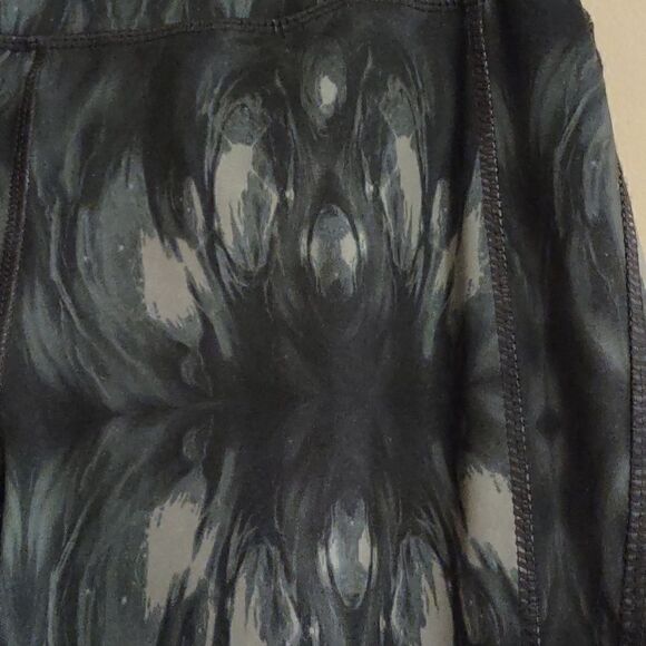 Kyodan pull on size L teal abstract jogger back zip‎ pocket front slip in pocket - Picture 2 of 10